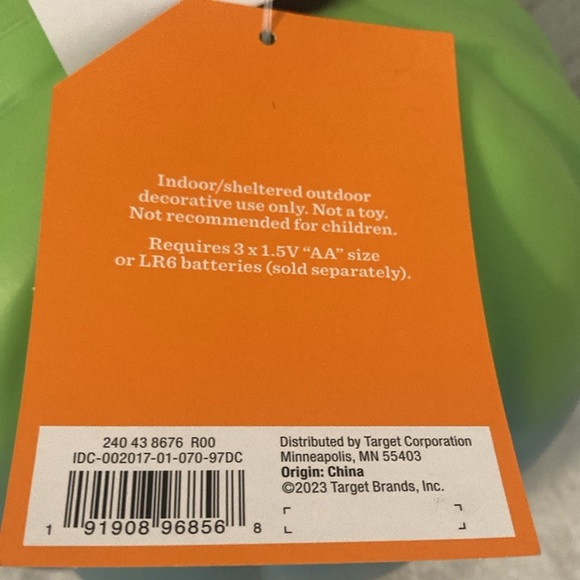 Target Hyde and Eek 2023 Halloween Lit Pumpkin - Picture 10 of 12